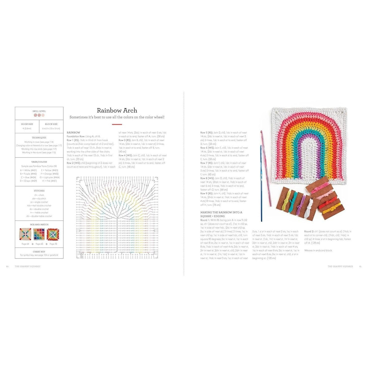 A Modern Guide to Granny Squares: Awesome Color Combinations and Designs for Fun and Fabulous Crochet Blocks