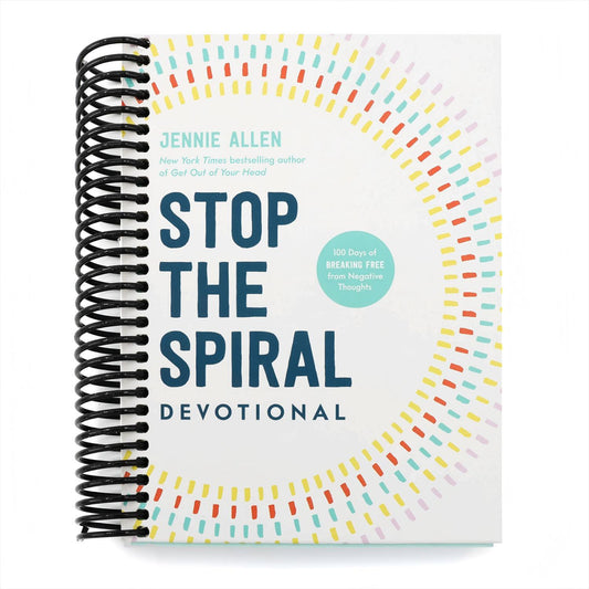 Stop the Spiral Devotional: 100 Days of Breaking Free from Negative Thoughts (Spiral Bound)