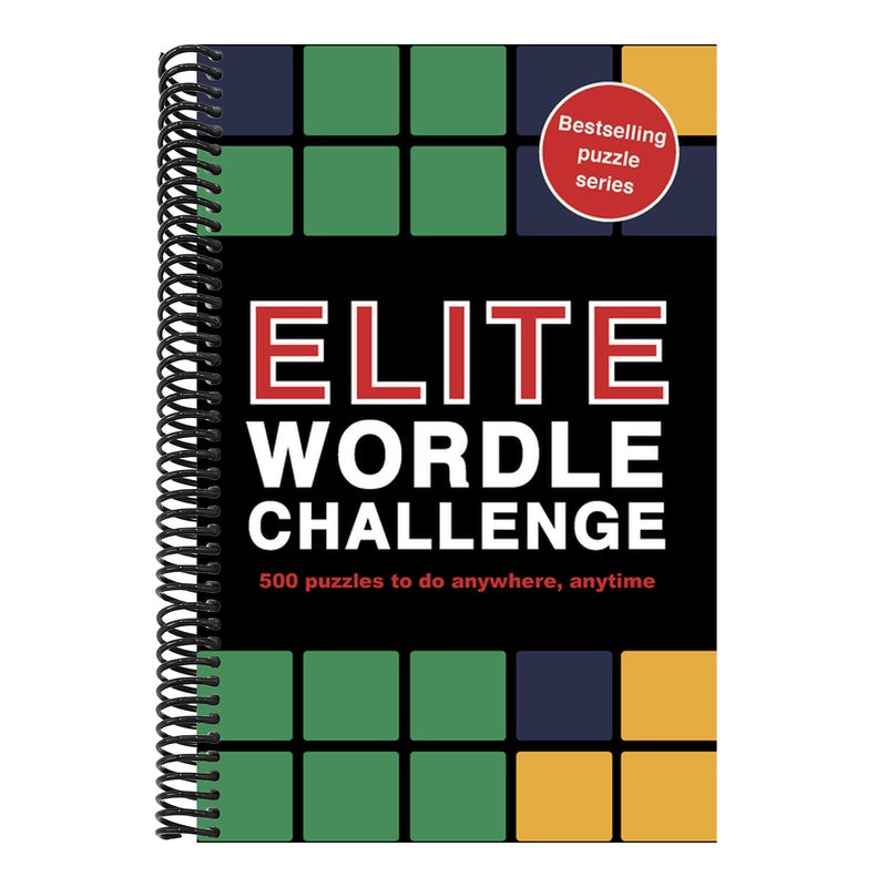 Elite Wordle Challenge: 500 Puzzles to Do Anywhere, Anytime