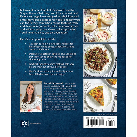 The Stay-At-Home Chef Slow Cooker Cookbook: 120 Restaurant-Quality Recipes You Can Easily Make at Home (Spiral Bound)