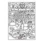 Creative Haven Country Kitchen Charm Coloring Book
