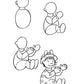 How to Draw People: Easy Step-By-Step Drawings! (Spiral Bound)
