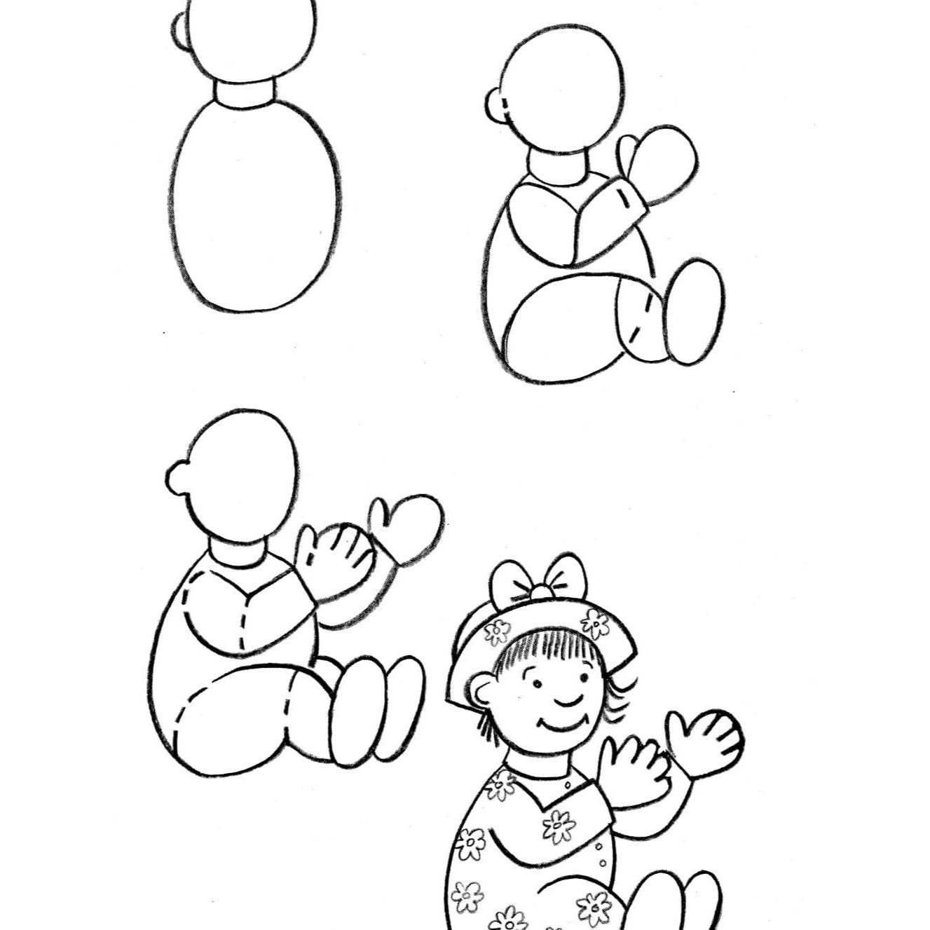 How to Draw People: Easy Step-By-Step Drawings! (Spiral Bound)
