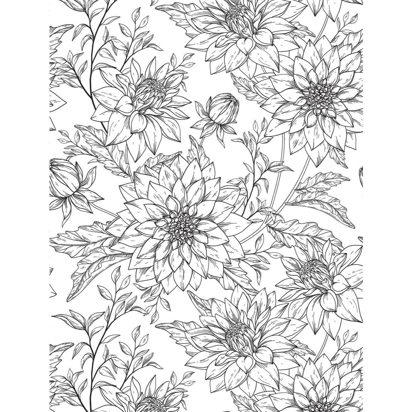 Healing Vibes: Coloring for Calm
