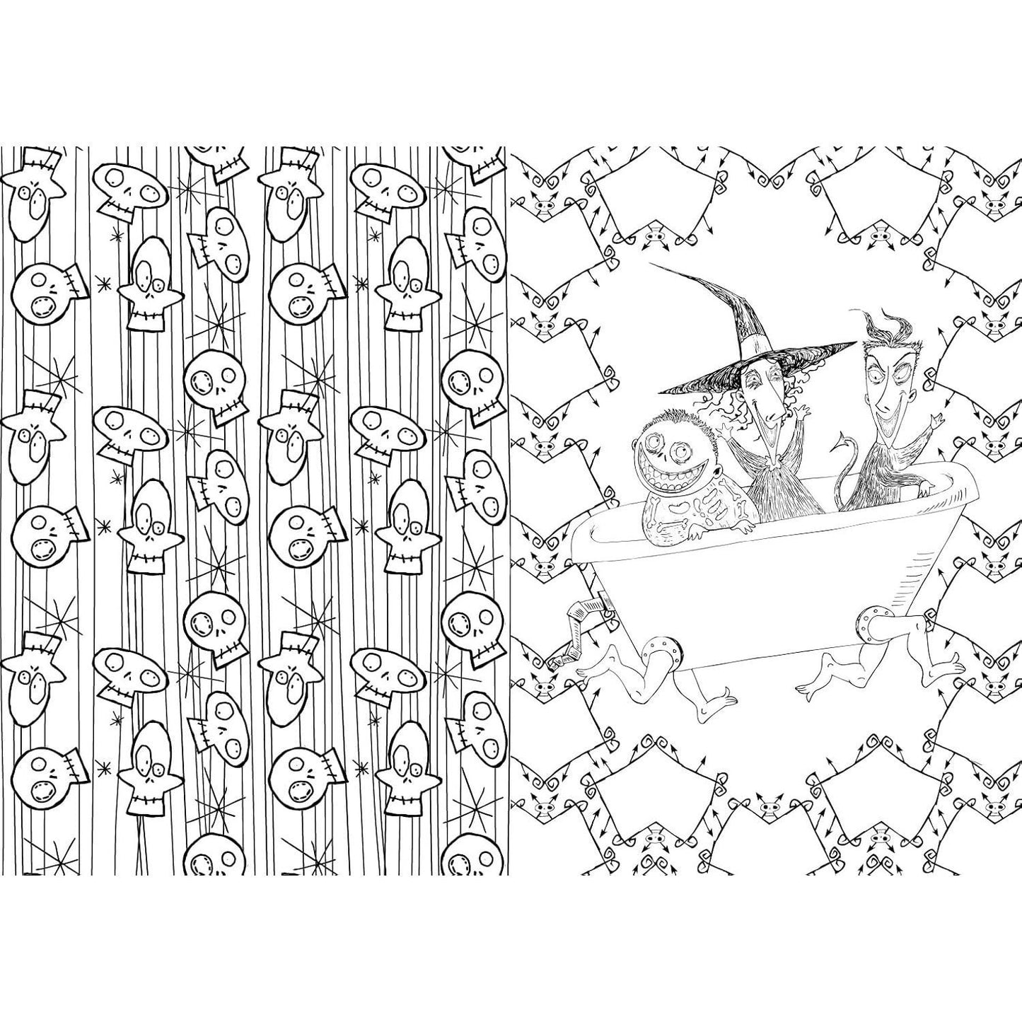 Art of Coloring: Disney Tim Burton's the Nightmare Before Christmas