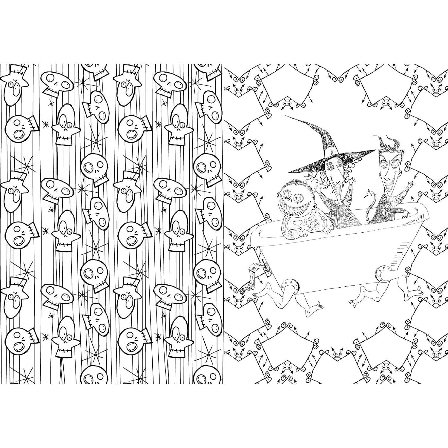 Art of Coloring: Disney Tim Burton's the Nightmare Before Christmas