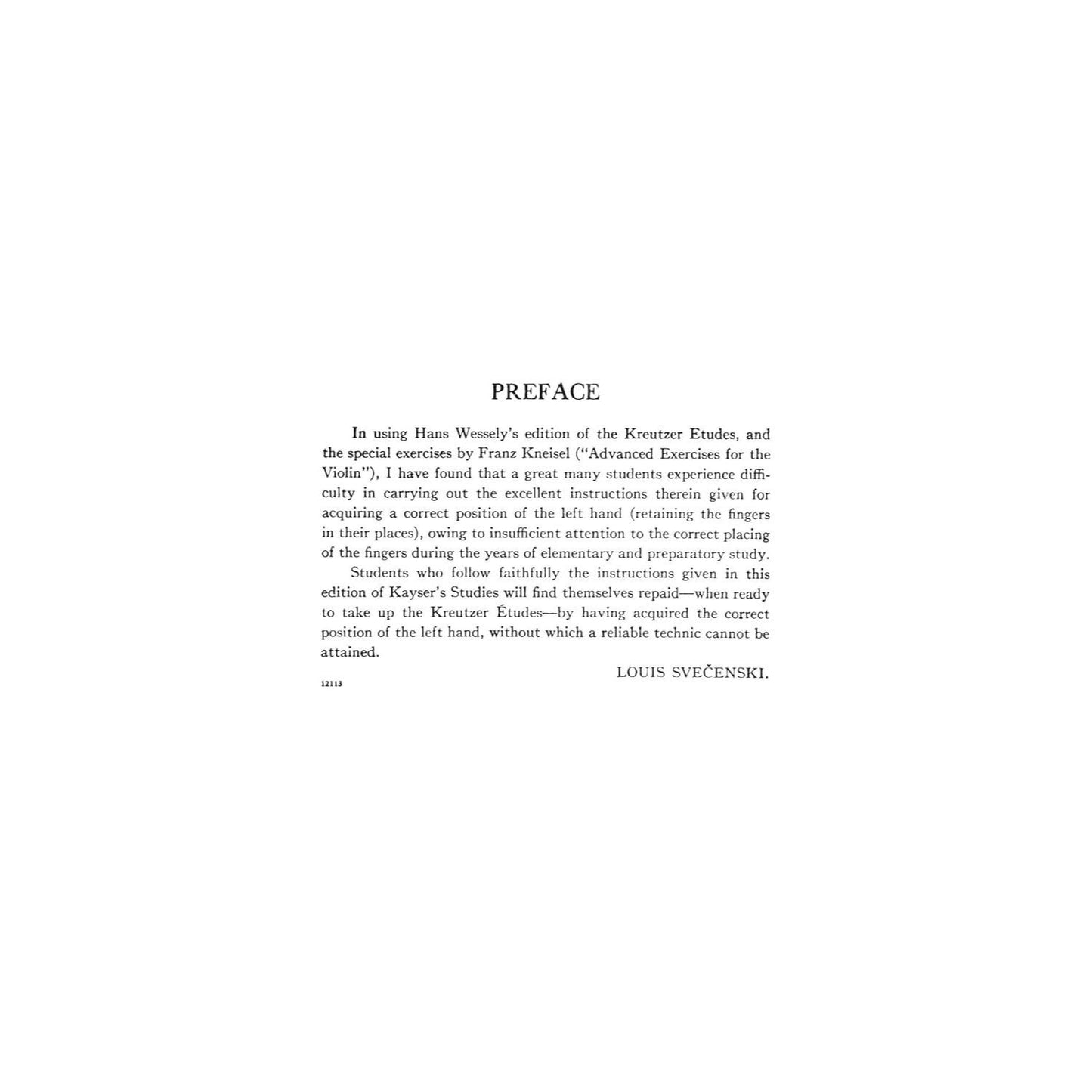 36 Elementary and Progressive Studies Op. 20 Violin Method Schirmer Library of Classics Volume 750 Essential Exercises for Violinists