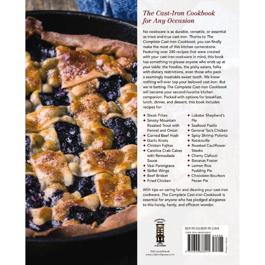 The Complete Cast Iron Cookbook: A Tantalizing Collection of Over 240 Recipes for Your Cast-Iron Cookware