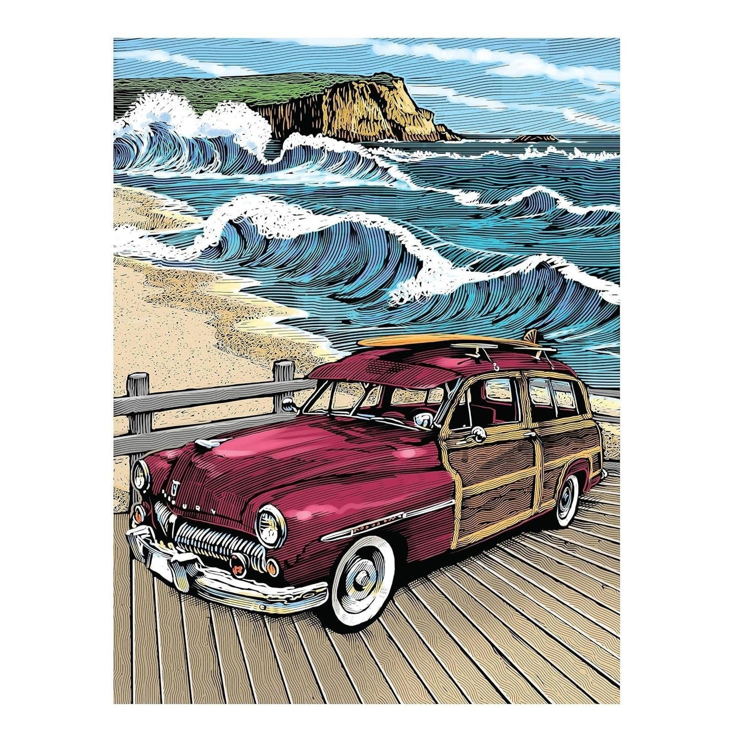 Creative Haven Cars Coloring Book