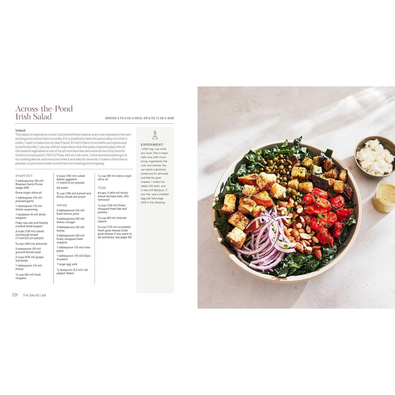 The Salad Lab: Whisk, Toss, Enjoy!: Recipes for Making Fabulous Salads Every Day (a Cookbook) (Spiral Bound)