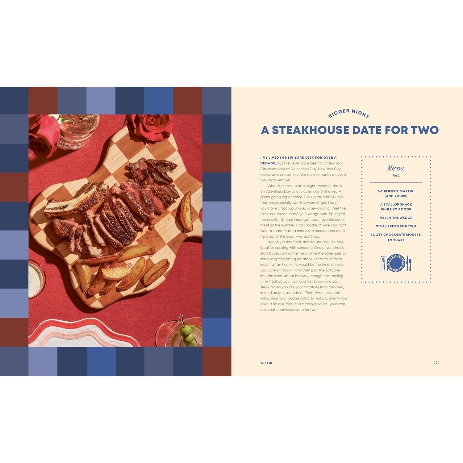 Big Night: Dinners, Parties & Dinner Parties - A Cookbook (Spiral Bound)