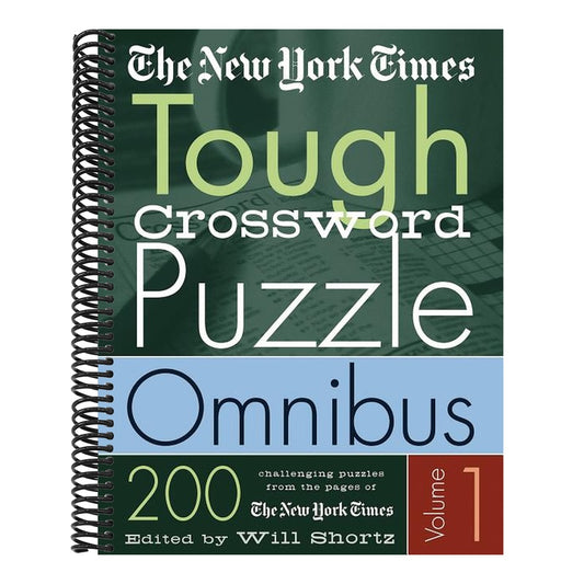 The New York Times Tough Crossword Puzzle Omnibus: 200 Challenging Puzzles from the New York Times