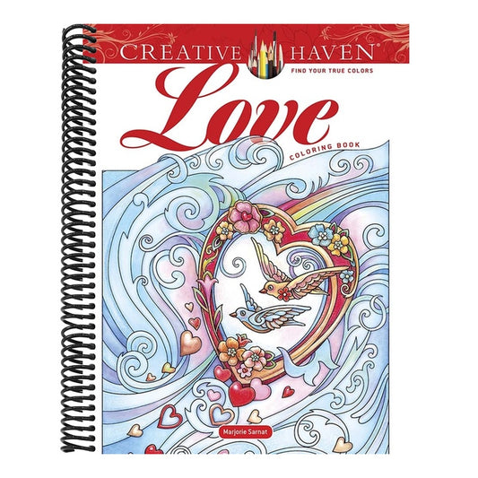 Creative Haven Love Coloring Book