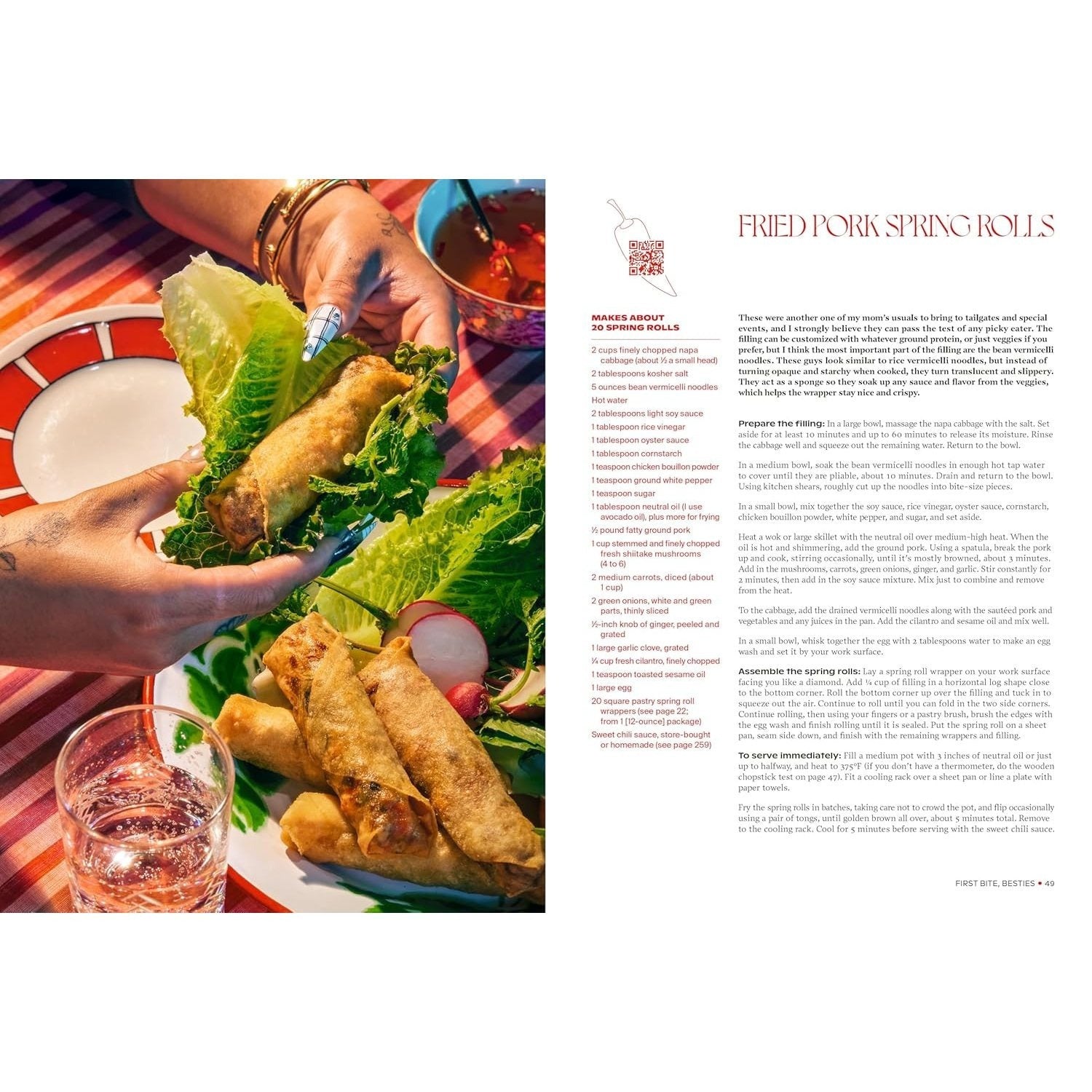 Bad B*tch in the Kitch: Craveable Asian Recipes to Ditch the Takeout: A Cookbook (Spiral Bound)