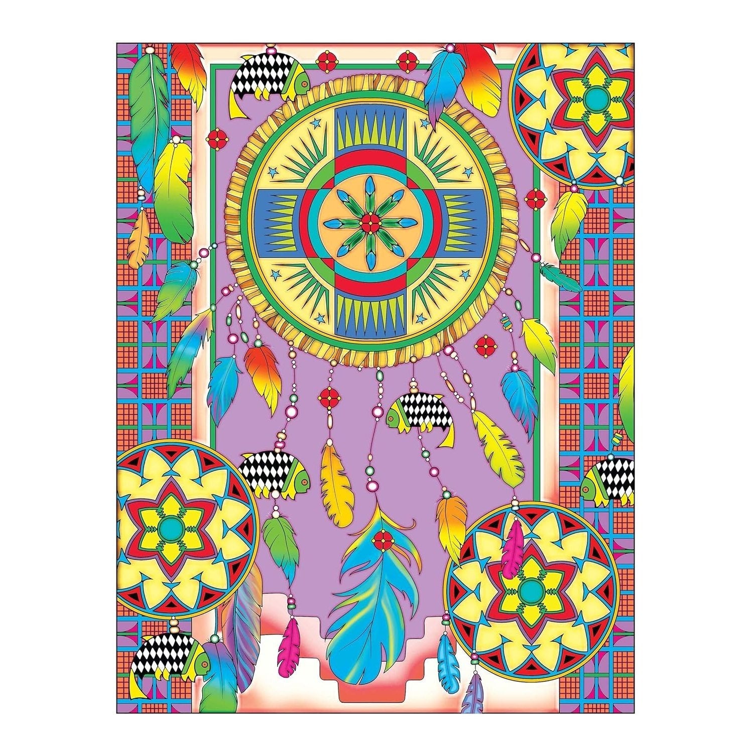 Creative Haven Native American Designs Coloring Book