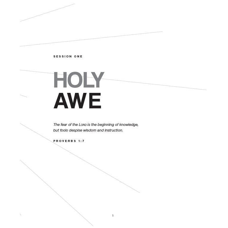 The Awe of God Bible Study Guide Plus Streaming Video: The Astounding Way a Healthy Fear of God Transforms Your Life