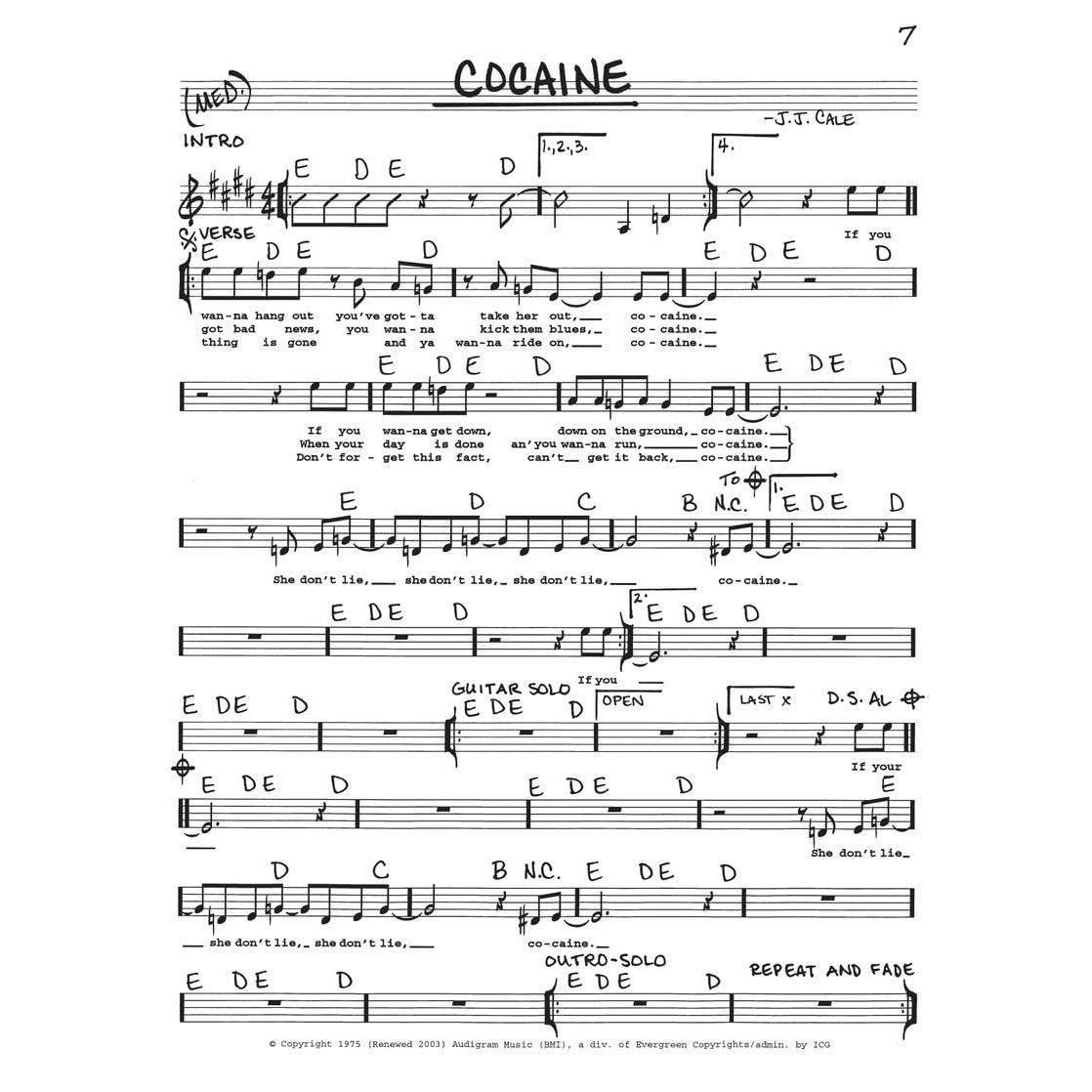 The Real Rock Book C Instruments 200 Classic Rock Hits for Piano, Guitar & Vocalists Hal Leonard Fake Book with Chords & Lyrics Essential Rock Sheet Music