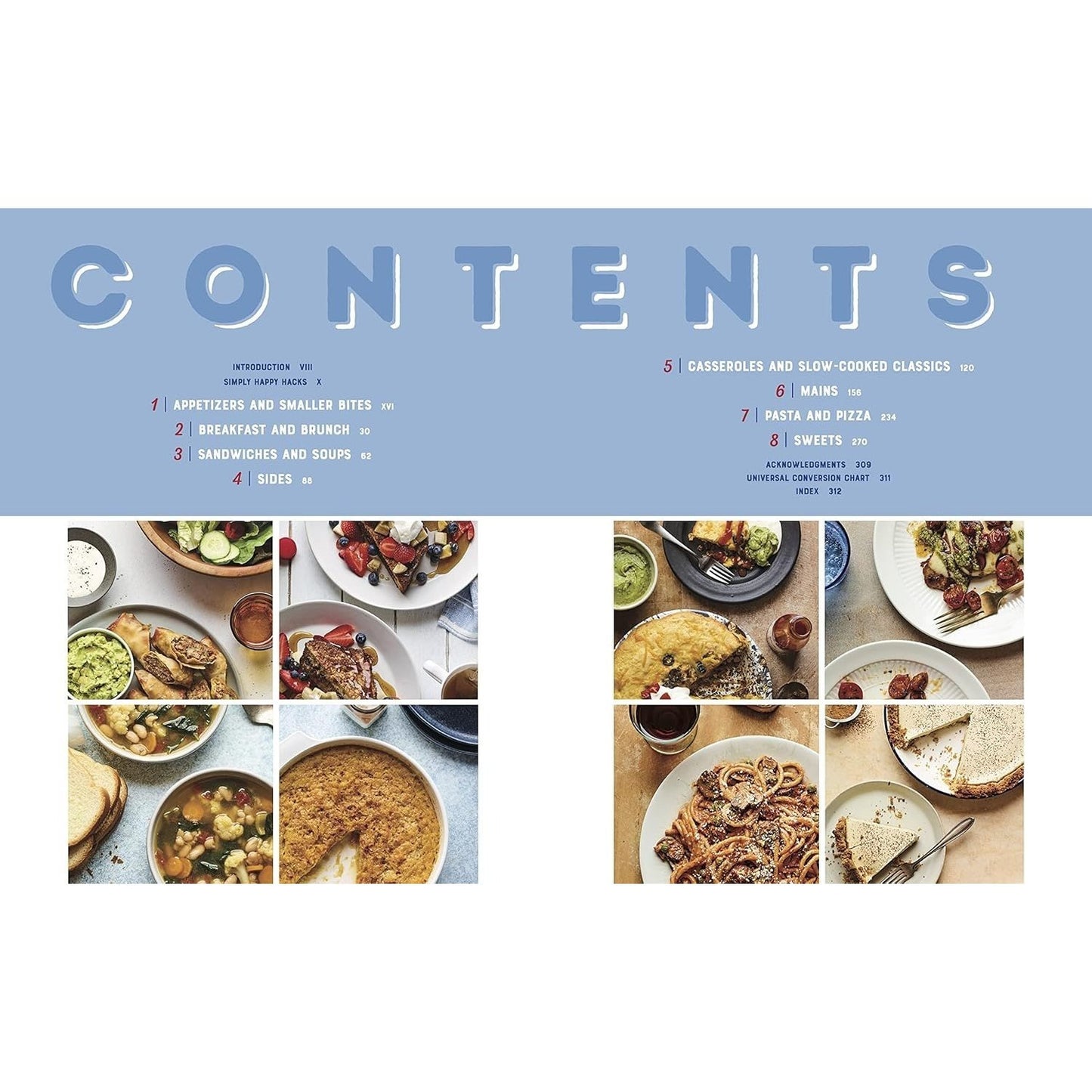 The Simply Happy Cookbook: 100-Plus Recipes to Take the Stress Out of Cooking