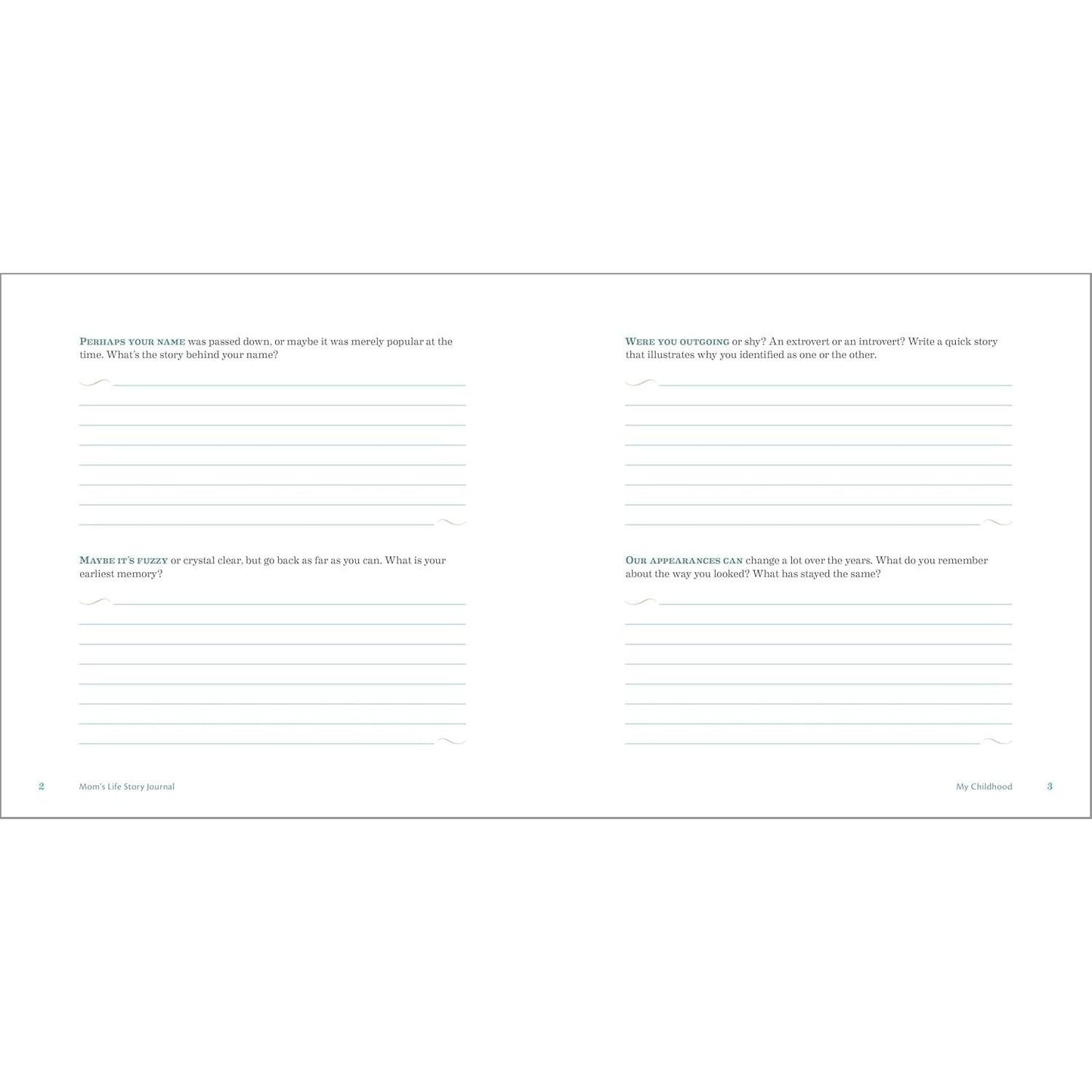 Mom's Life Story Journal: Guided Prompts to Capture Your Memories and Share Stories