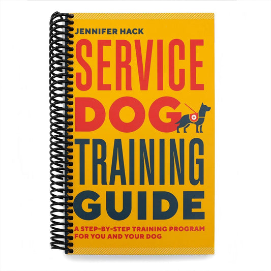 Service Dog Training Guide: A Step-By-Step Training Program for You and Your Dog (Spiral Bound)