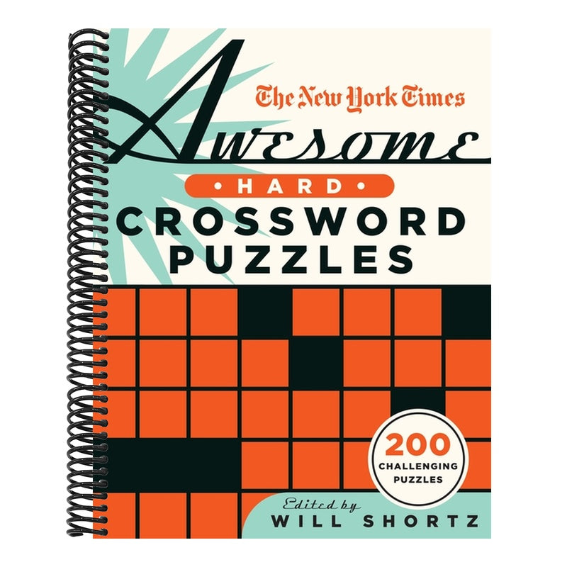 The New York Times Awesome Hard Crossword Puzzles: 200 Challenging Puzzles