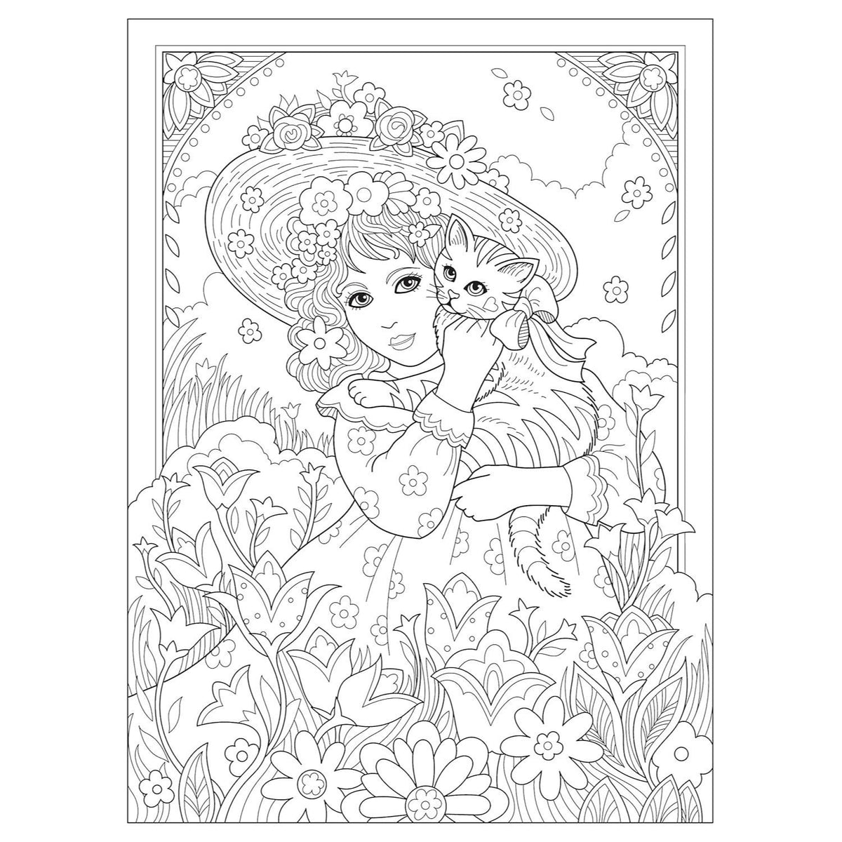 Creative Haven Love Coloring Book