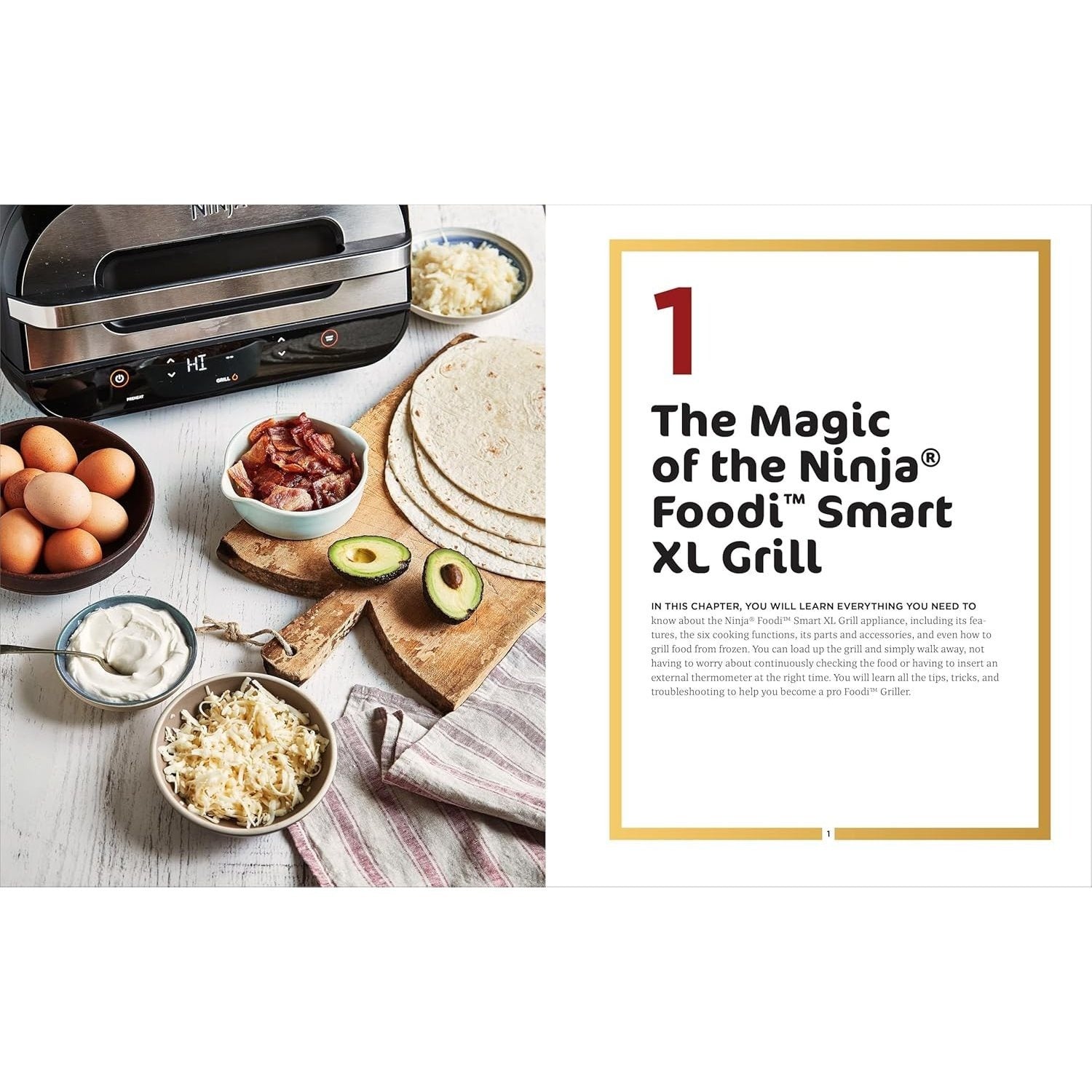 Ninja Foodi Smart XL Grill Complete Cookbook: 150 Recipes to Sear, Sizzle, and Crisp (Spiral Bound)