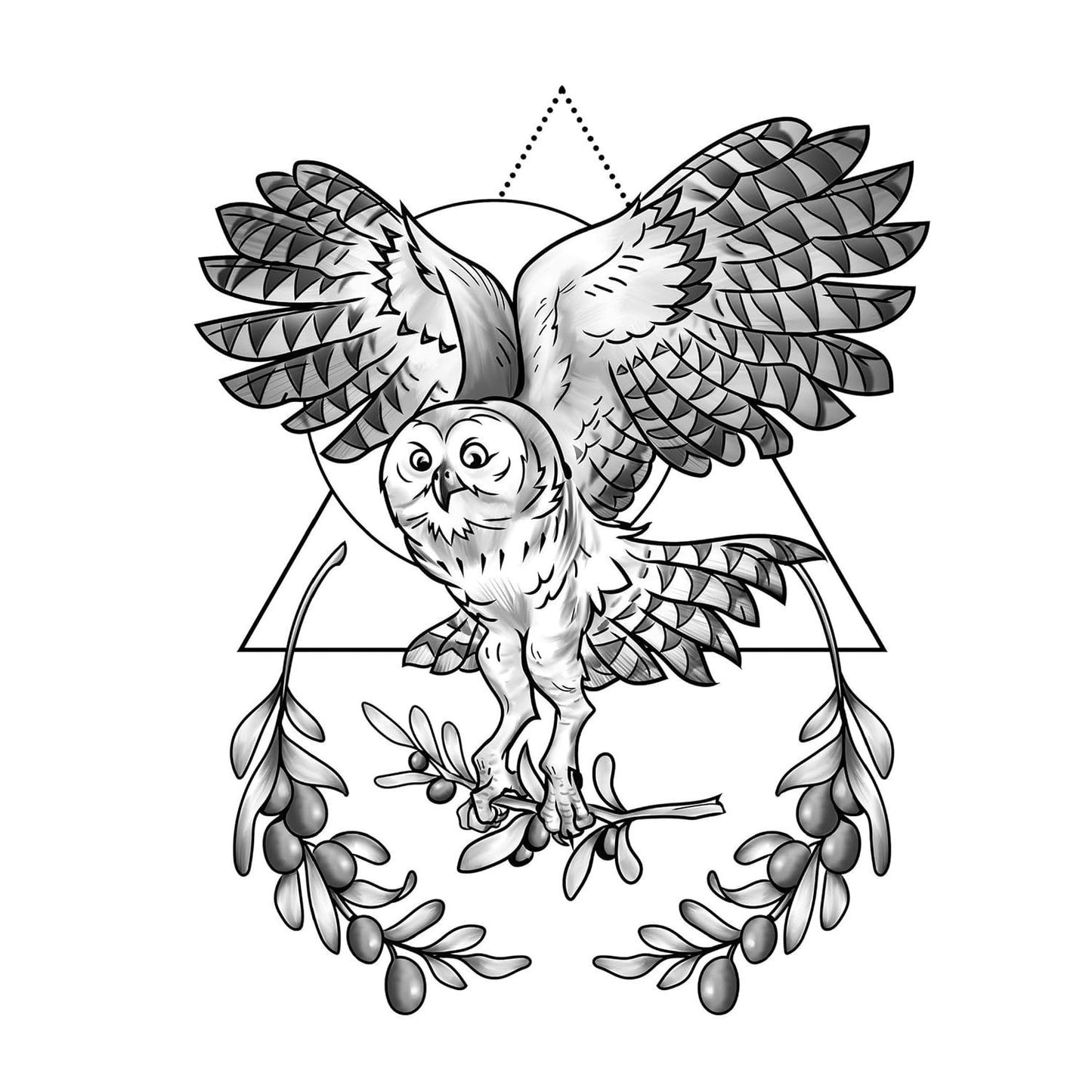 Creative Haven Tattoo Inspirations Coloring Book