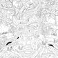 Mythographic Color and Discover: Wolf Moon: An Artist's Coloring Book of Moonlit Animalia