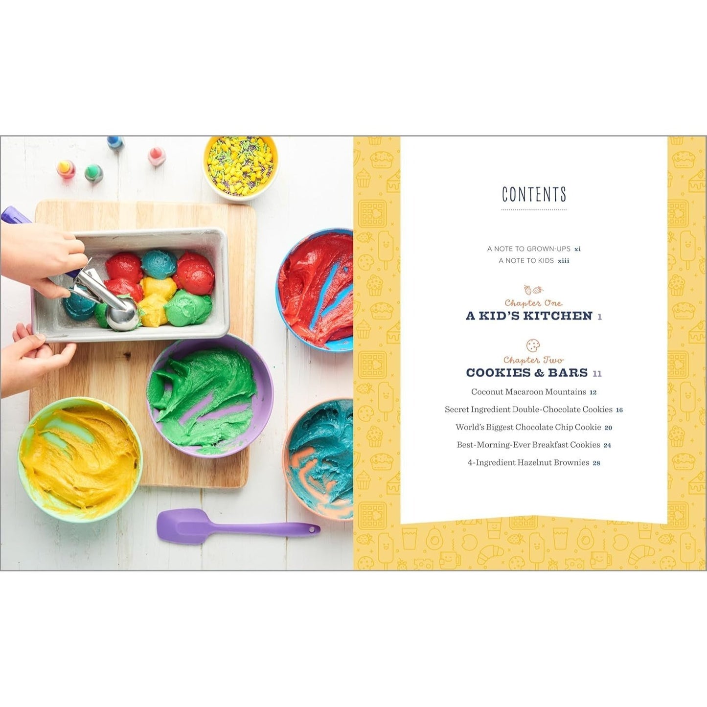 Kid Chef Junior Bakes: My First Kids Baking Cookbook
