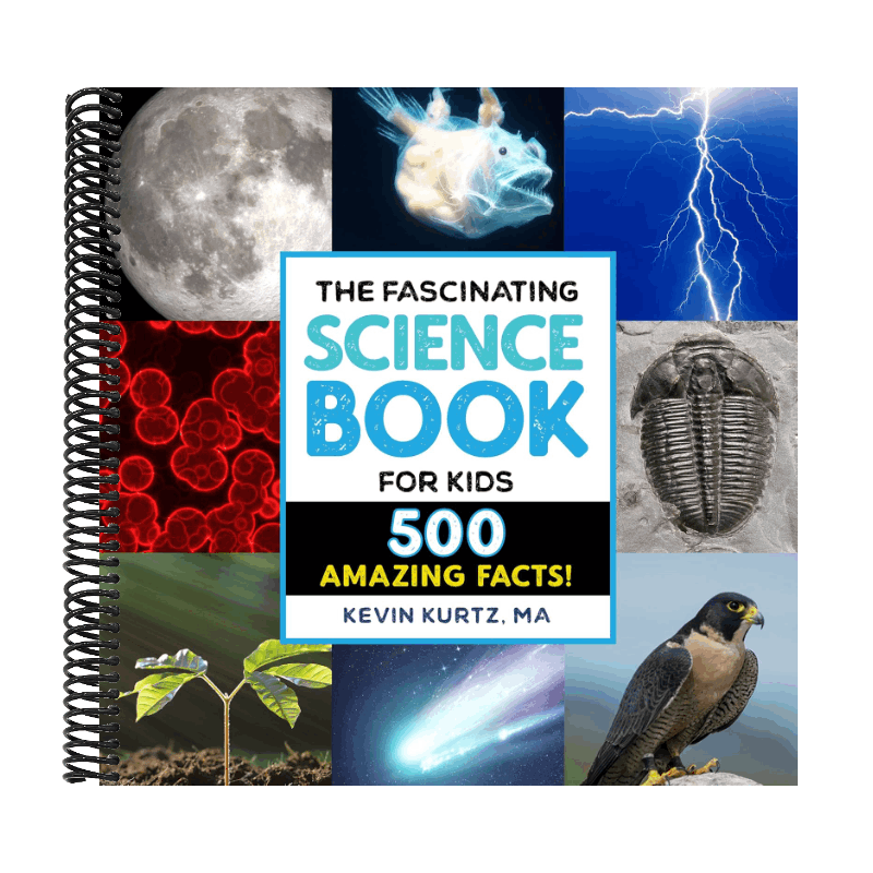 The Fascinating Science Book for Kids: 500 Amazing Facts! (Fascinating Facts) (Spiral Bound)