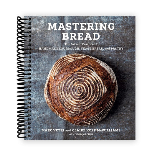 Mastering Bread: The Art and Practice of Handmade Sourdough, Yeast Bread, and Pastry [A Baking Book] (Spiral Bound)