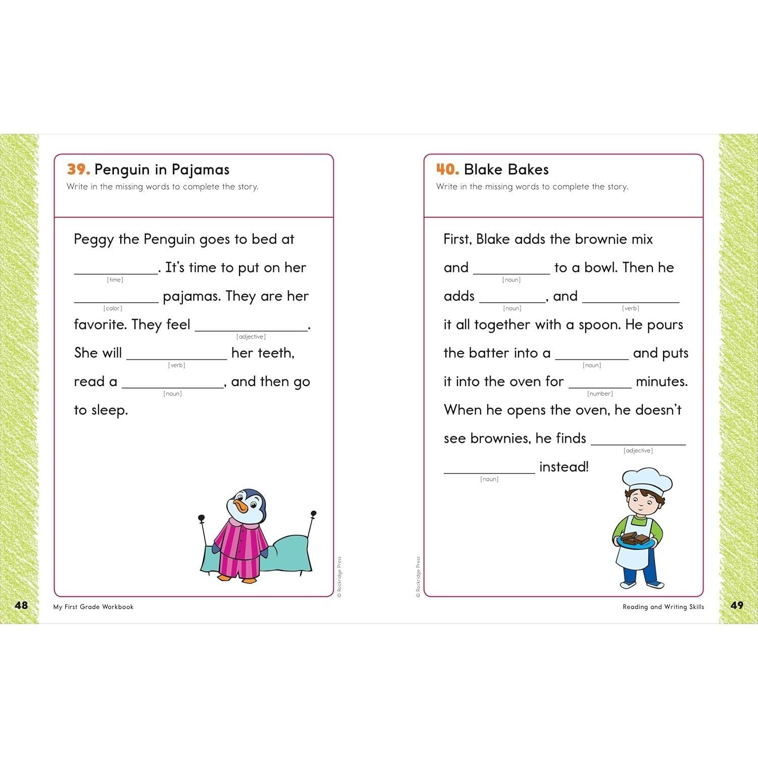 My First Grade Workbook: 101 Games and Activities to Support First Grade Skills (My Workbook)