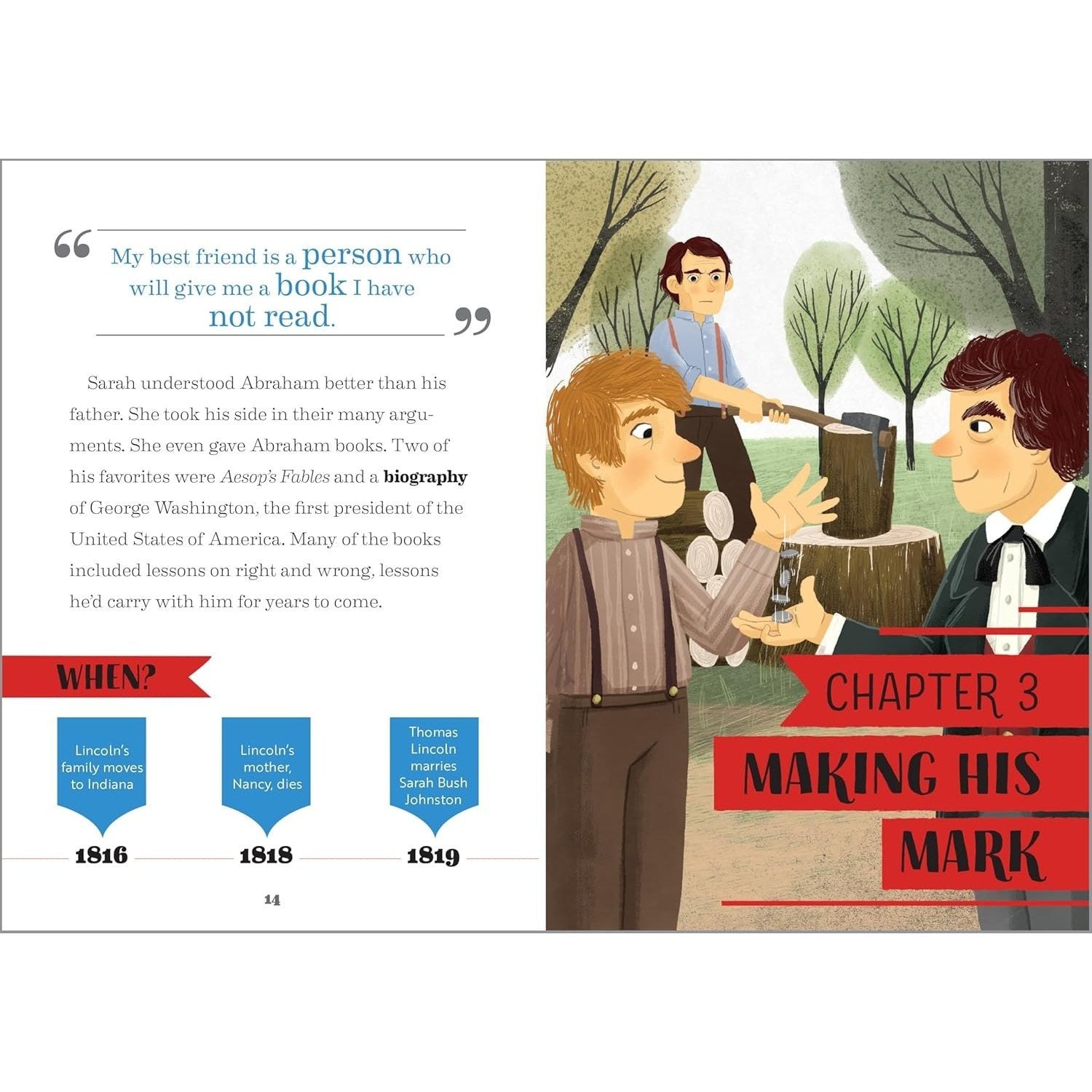 The Story of Abraham Lincoln: An Inspiring Biography for Young Readers