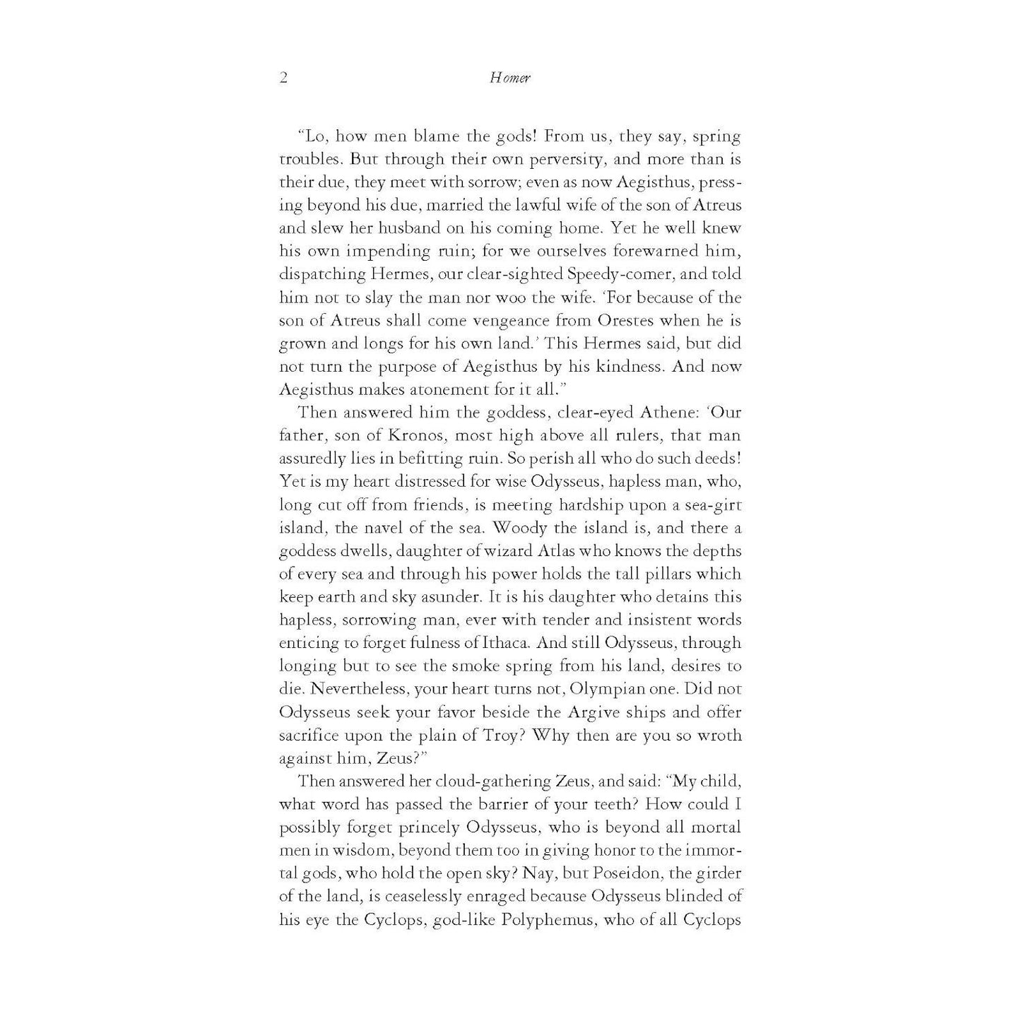 The Odyssey (Revised)