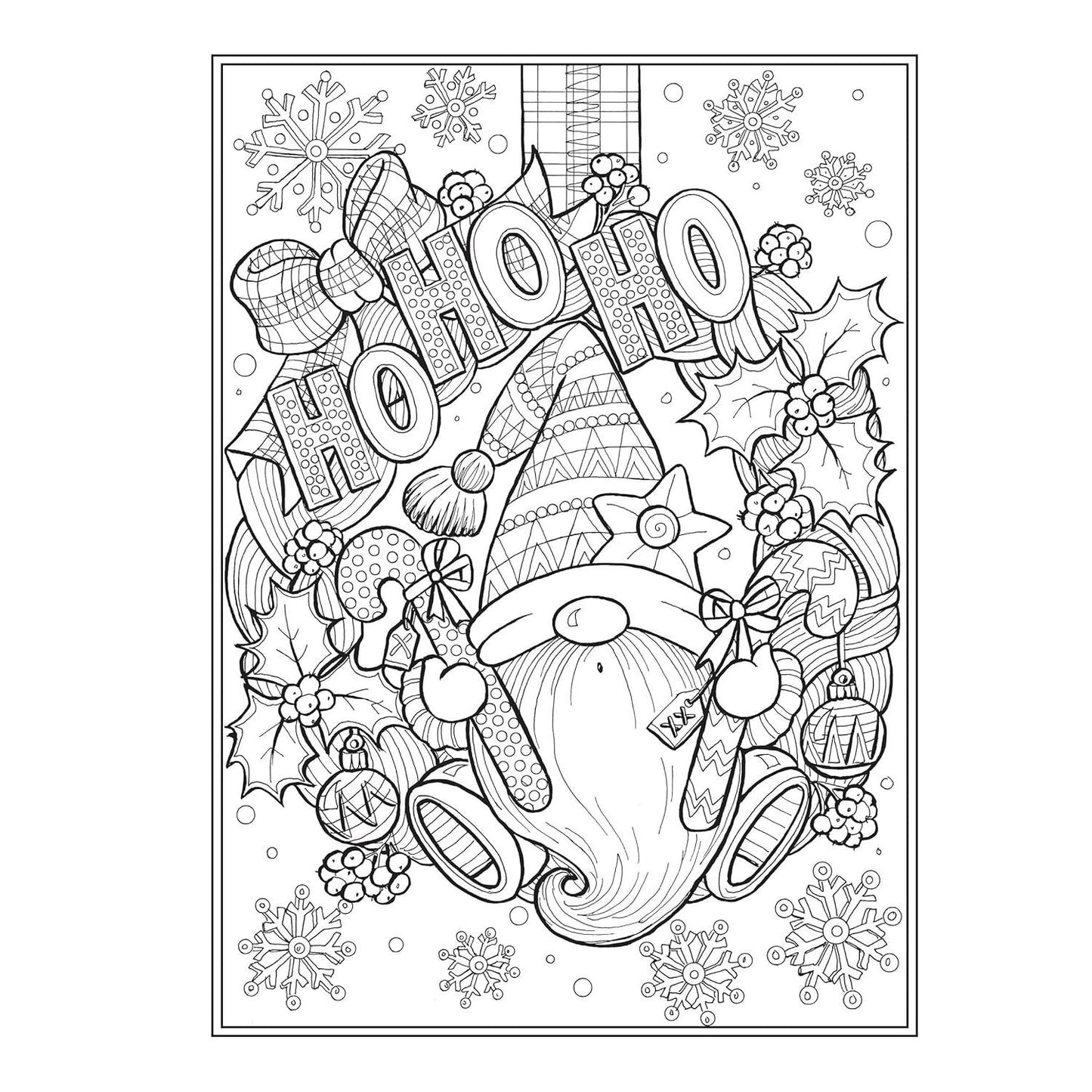 Creative Haven Christmas Gnomes Coloring Book (Adult Coloring Books: Christmas)