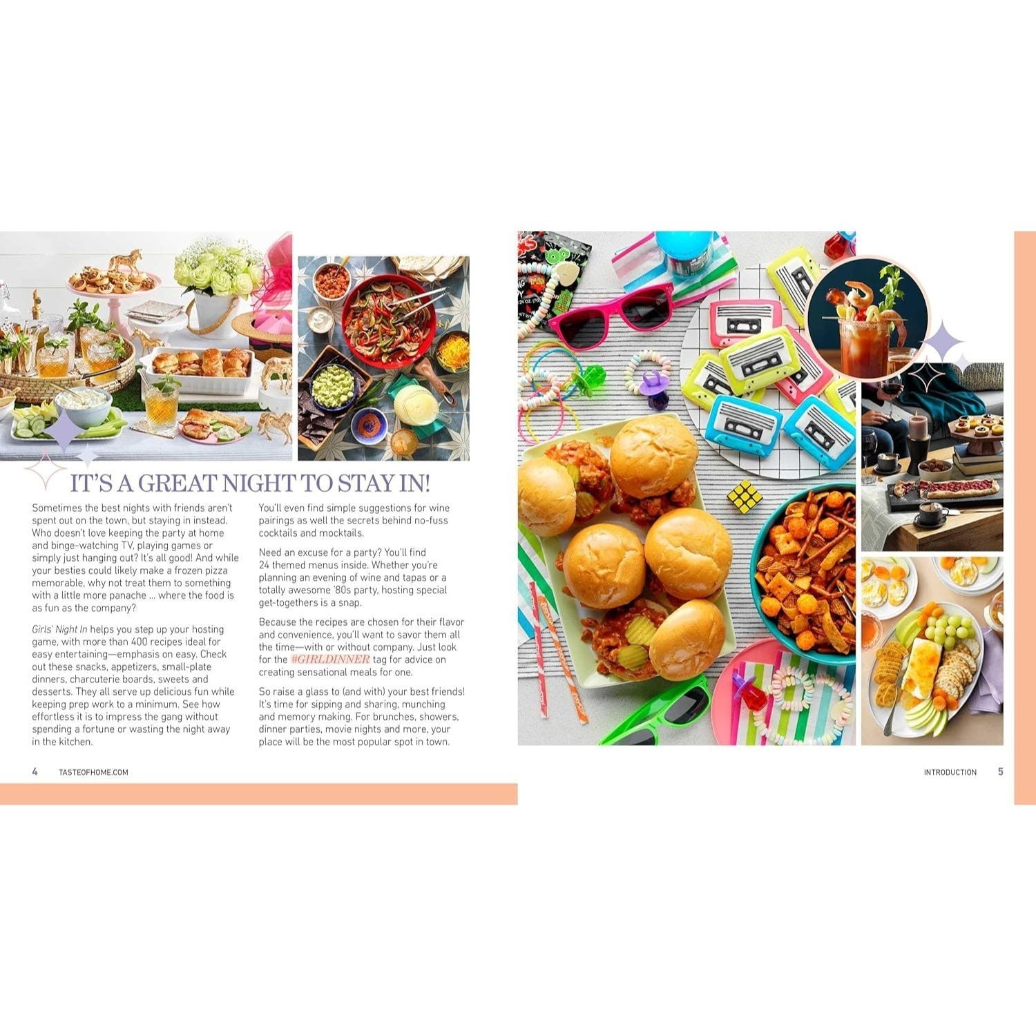 Taste of Home Girls Night in: The Ultimate Guide to Girl Dinners, Recipes & Hosting Parties