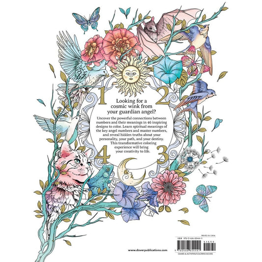 Angel Numbers Coloring Book: Discover the Wisdom of Numerology