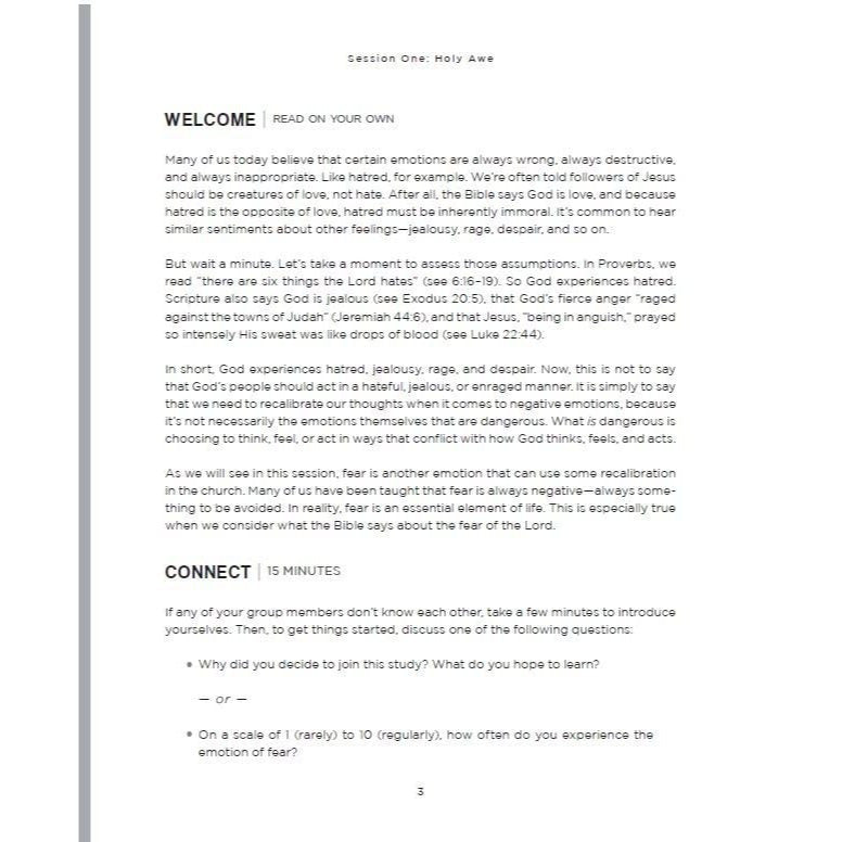 The Awe of God Bible Study Guide Plus Streaming Video: The Astounding Way a Healthy Fear of God Transforms Your Life