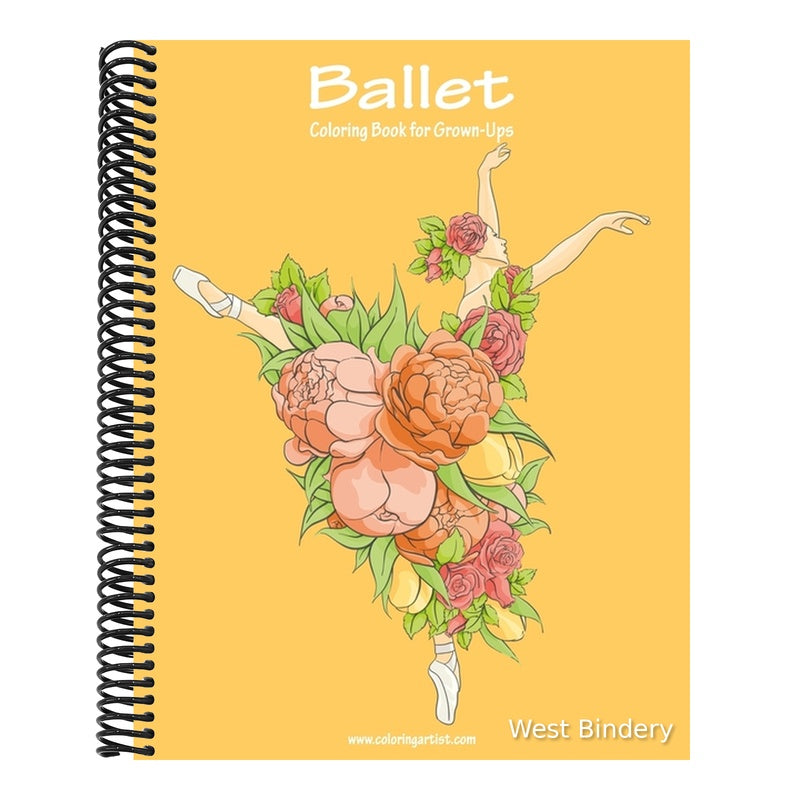Ballet Coloring Book for Grown-Ups 1