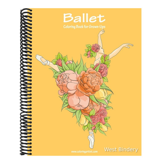 Ballet Coloring Book for Grown-Ups 1