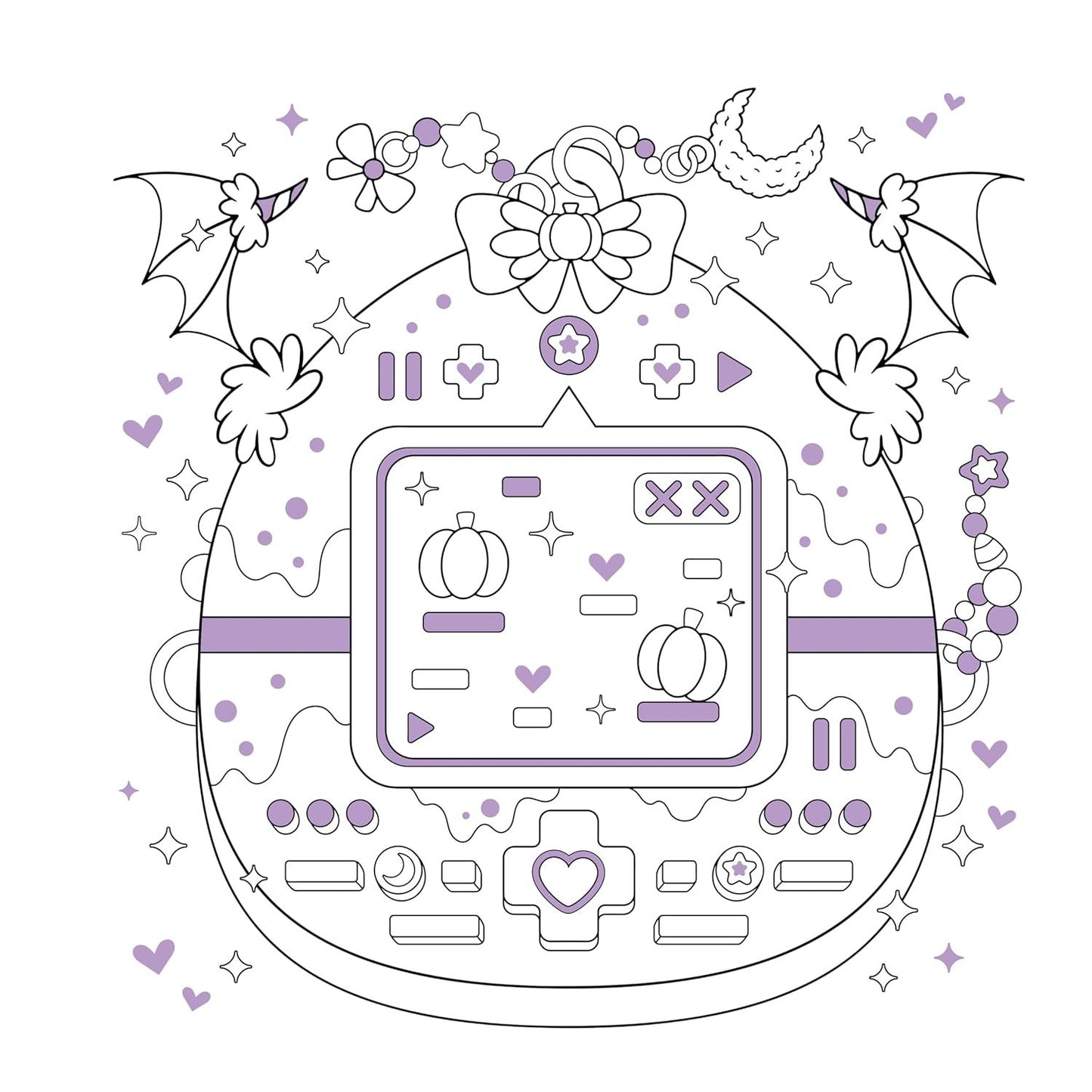 Manga Sparkle: Creepy Cute: An Enchanting & Shimmery Anime & Manga Style Coloring Book