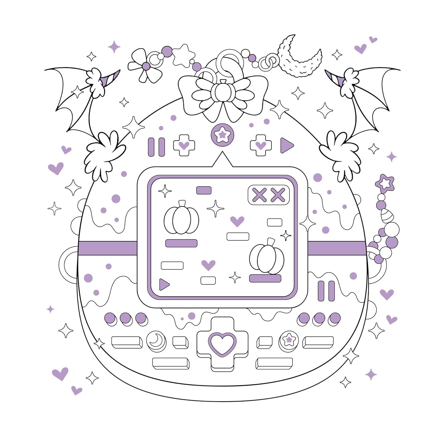 Manga Sparkle: Creepy Cute: An Enchanting & Shimmery Anime & Manga Style Coloring Book