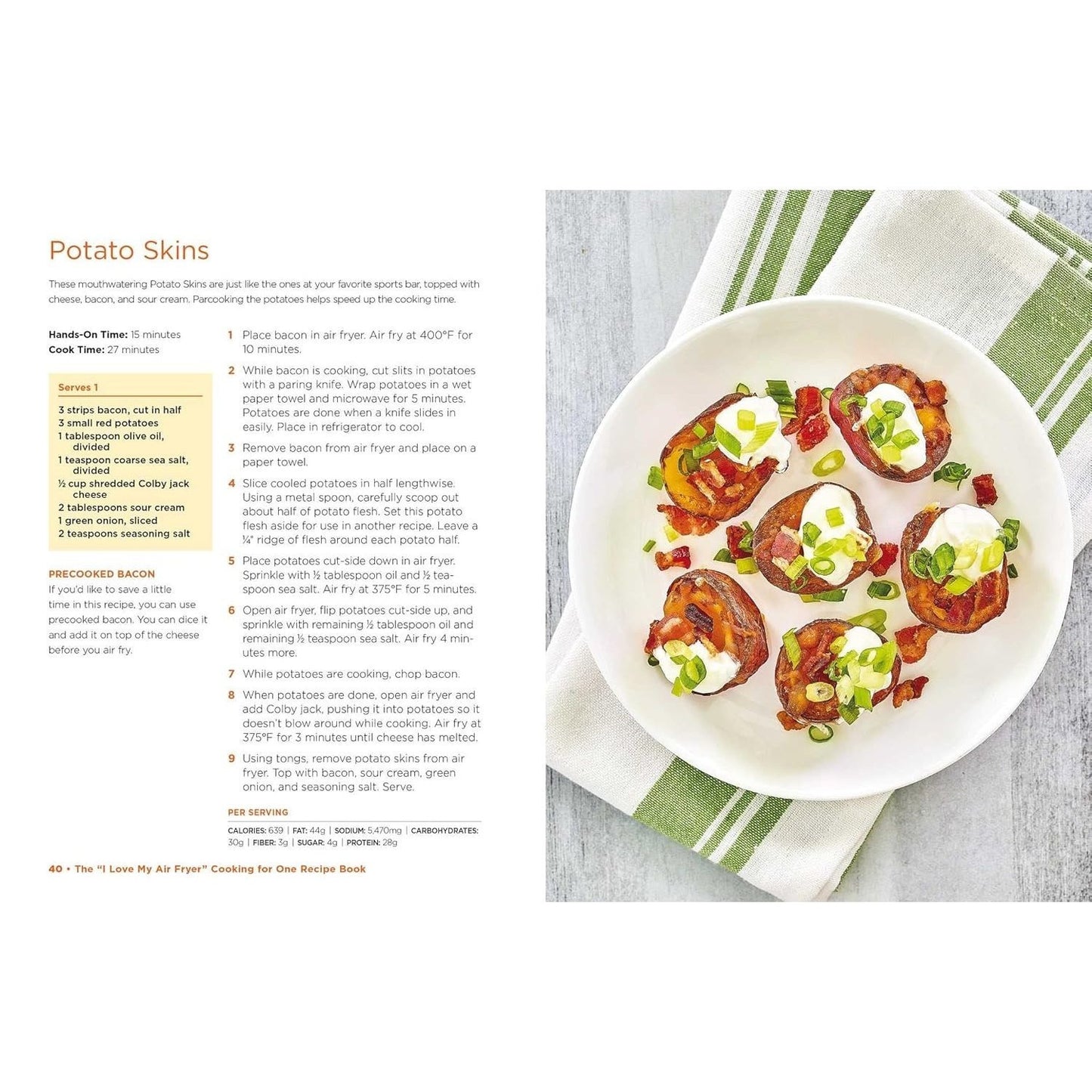 The I Love My Air Fryer Cooking for One Recipe Book: 175 Easy and Delicious Single-Serving Recipes, from Chicken Parmesan to Pineapple Upside-Down Cake an (Spiral Bound)