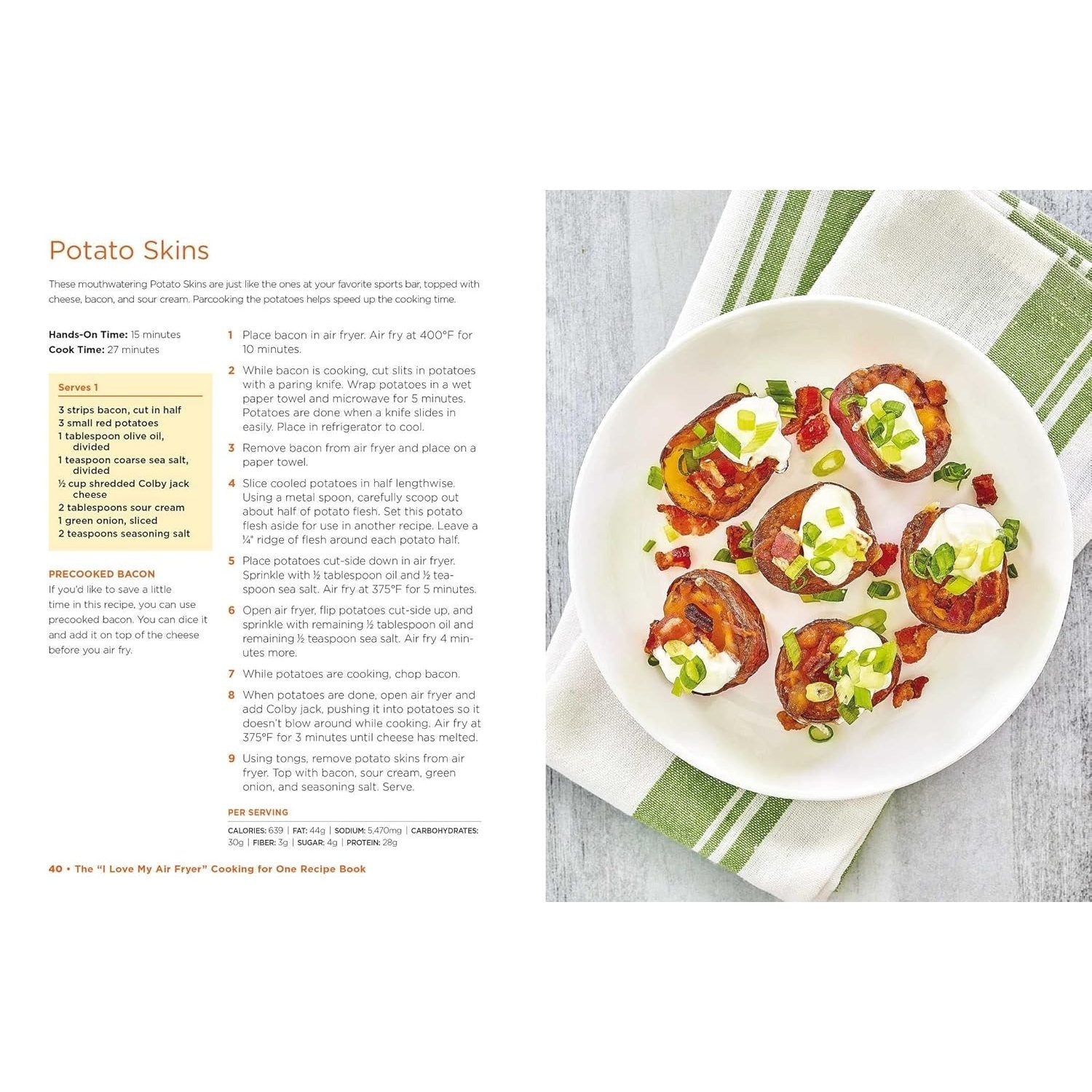 The I Love My Air Fryer Cooking for One Recipe Book: 175 Easy and Delicious Single-Serving Recipes, from Chicken Parmesan to Pineapple Upside-Down Cake an (Spiral Bound)