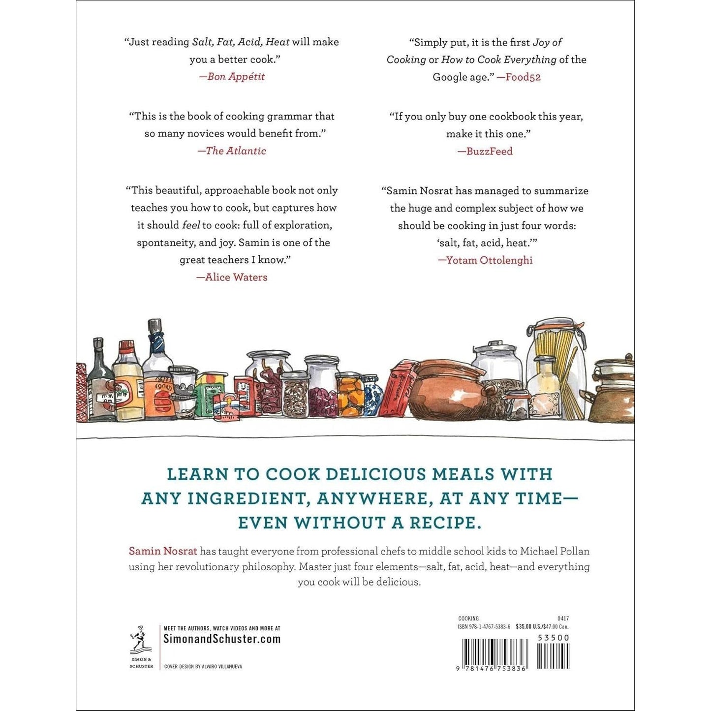 Salt, Fat, Acid, Heat: Mastering the Elements of Good Cooking (Spiral Bound)