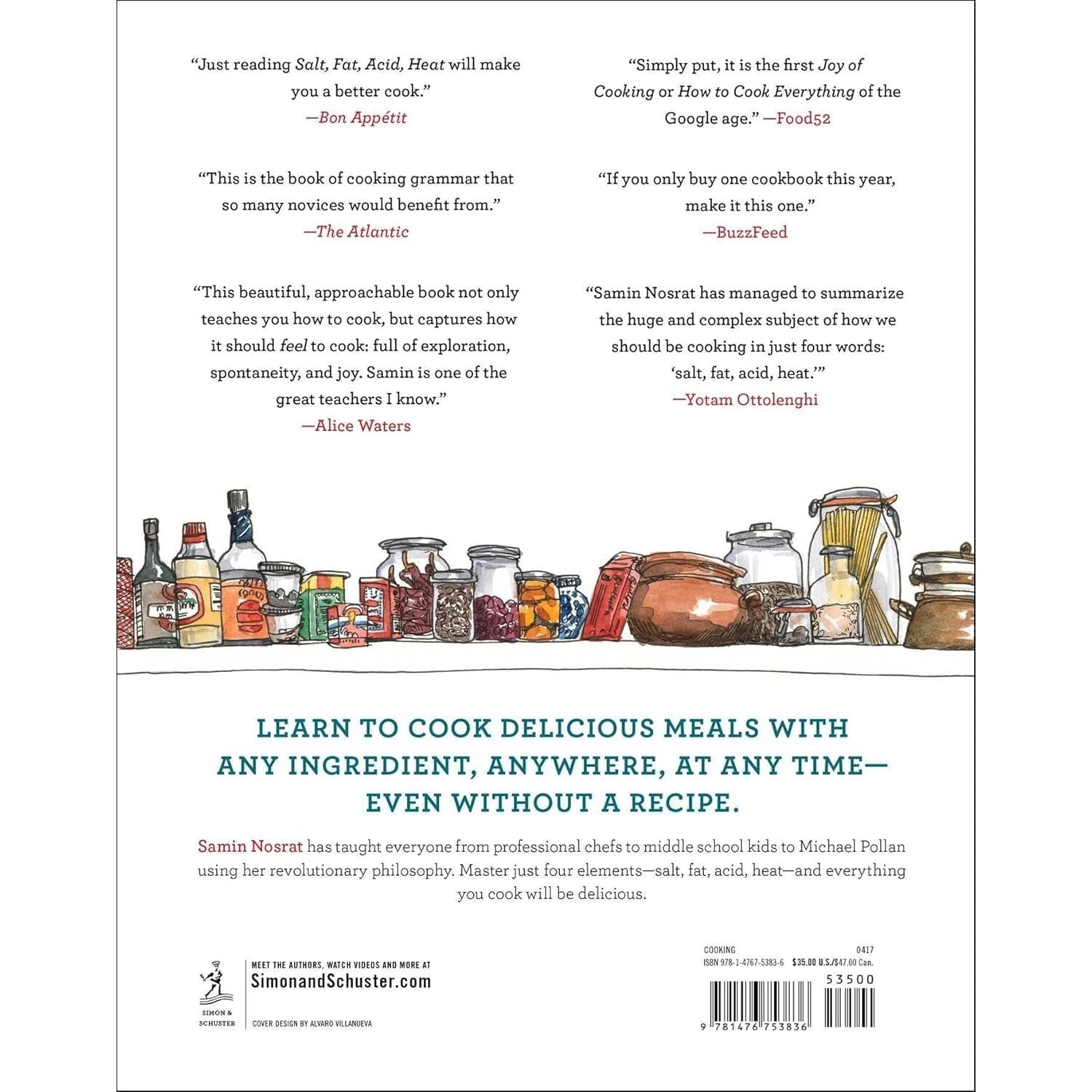 Salt, Fat, Acid, Heat: Mastering the Elements of Good Cooking (Spiral Bound)