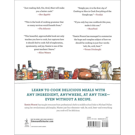Salt, Fat, Acid, Heat: Mastering the Elements of Good Cooking (Spiral Bound)