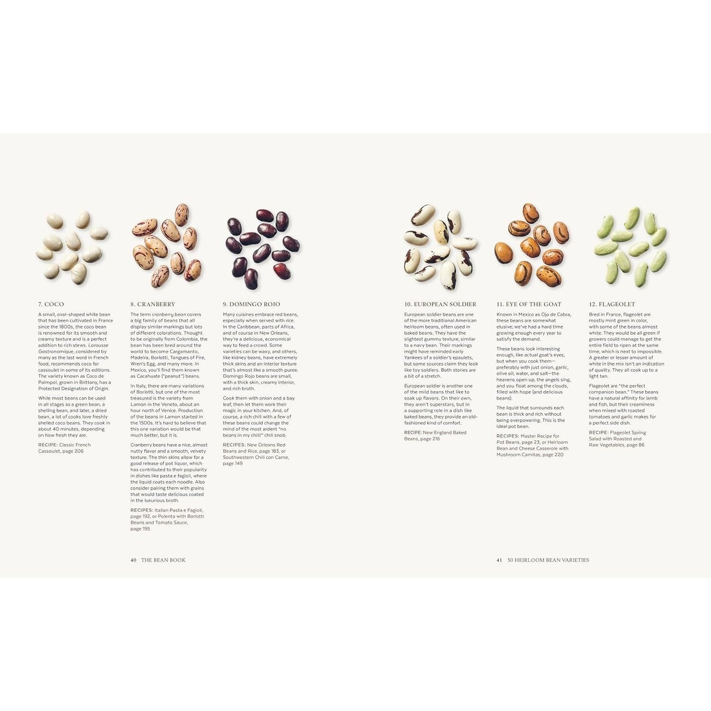 The Bean Book: 100 Recipes for Cooking with All Kinds of Beans, from the Rancho Gordo Kitchen [A Cookbook] (Spiral Bound)