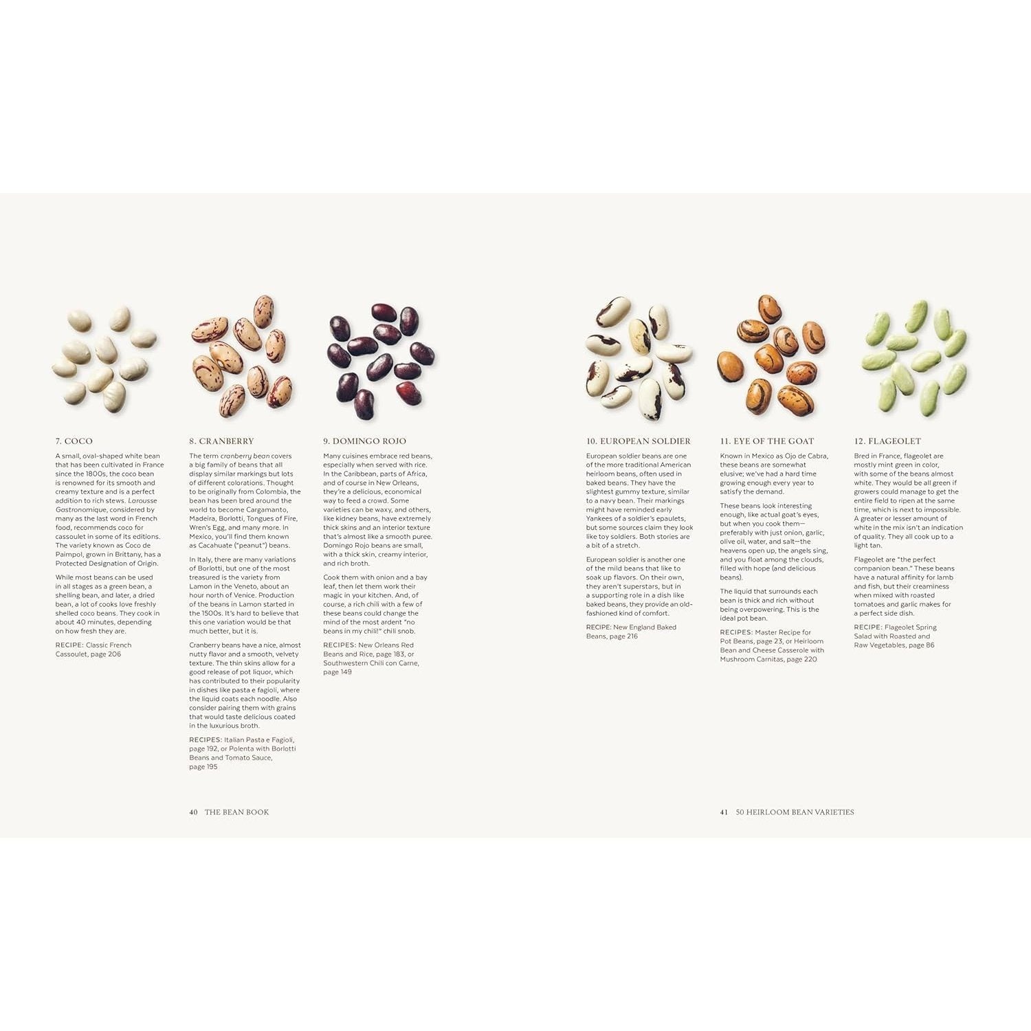 The Bean Book: 100 Recipes for Cooking with All Kinds of Beans, from the Rancho Gordo Kitchen [A Cookbook] (Spiral Bound)